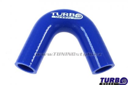 Silikonová hadice, koleno TurboWorks Blue 135° 35mm