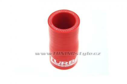 Silikonová hadice, redukce rovná TurboWorks Red 25/38 - 80mm