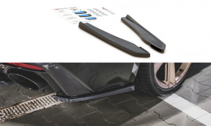 Splittery zadní boční Audi RS5 F5 Facelift černý lesklý plast