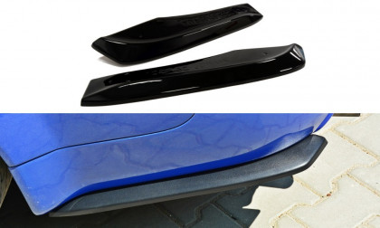 Splittery zadní, boční Audi RS6 C5 Avant 02-04 černý lesklý plast