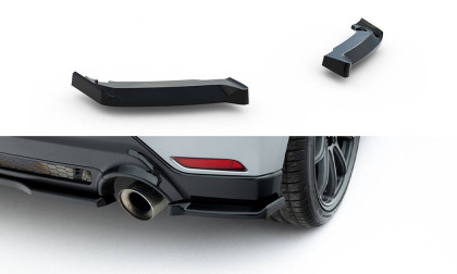 Splittery zadní boční Toyota GR Yaris Mk4 Facelift černý lesklý plast