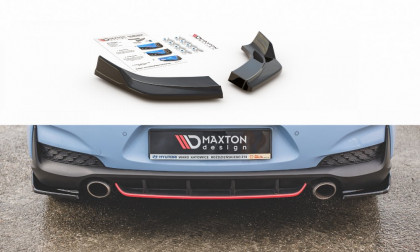 Splittery zadní boční V.3 Hyundai I30 N hatchback Mk3  carbon look