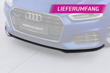 Spoiler pod přední nárazník CSR CUP pro Audi A5 (F5) 2016-2019 carbon look matný