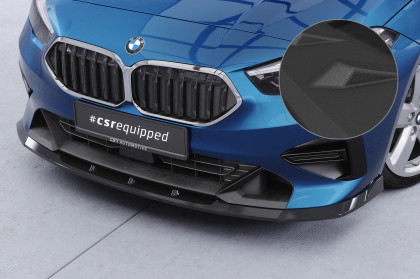 Spoiler pod přední nárazník CSR CUP pro BMW 2 F44 2020- černá struktura