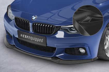 Spoiler pod přední nárazník CSR CUP pro BMW 4 (F32/F33/F36) M-Paket - černý lesklý