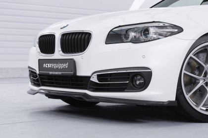 Spoiler pod přední nárazník CSR CUP pro BMW 5 F10 / F11 2013-2017 carbon look lesklý