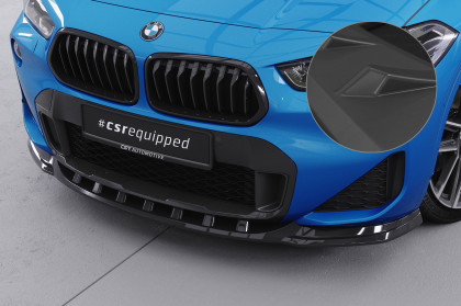 Spoiler pod přední nárazník CSR CUP pro BMW X2 F39 M-Paket - černý matný
