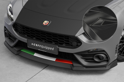Spoiler pod přední nárazník CSR CUP pro Fiat Abarth 124 Spider - carbon look lesklý