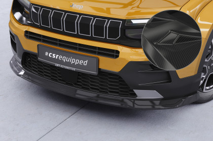 Spoiler pod přední nárazník CSR CUP pro Jeep Avenger 2023- carbon look lesklý
