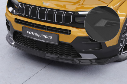Spoiler pod přední nárazník CSR CUP pro Jeep Avenger 2023- černá struktura