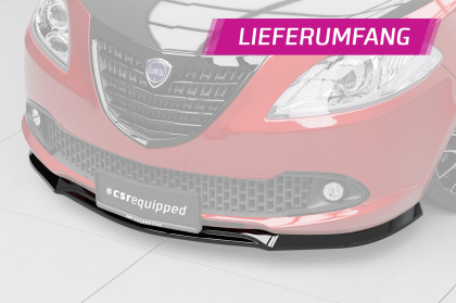 Spoiler pod přední nárazník CSR CUP pro Lancia Ypsilon (846) 2011-2017 černý matný