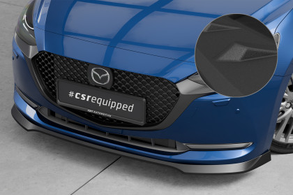 Spoiler pod přední nárazník CSR CUP pro Mazda 2 (Typ DJ) 2019- černá struktura