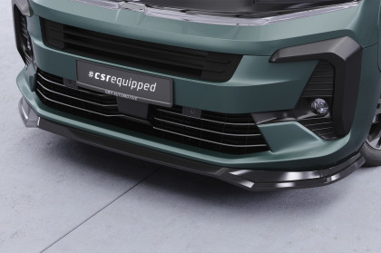 Spoiler pod přední nárazník CSR CUP pro Opel Zafira Life 2024- černá struktura