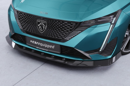 Spoiler pod přední nárazník CSR CUP pro Peugeot 308 (P51)  2021- carbon look lesklý