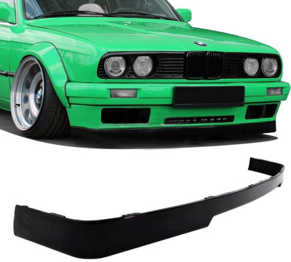Spoiler pod přední nárazník pro BMW E30 1988-1991 černý lesklý