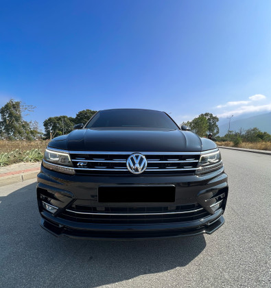Spoiler pod přední nárazník pro VOLKSWAGEN Tiguan MK2 R-Line 2015-2020 s TÜV