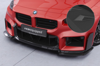 Spoiler pod přední nárazník - splittery CSR CUP pro BMW M2 G87 2023- černá struktura