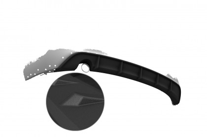 Spoiler pod zadní nárazník CSR - BMW 1 F20 / F21 15-16 LCI ABS