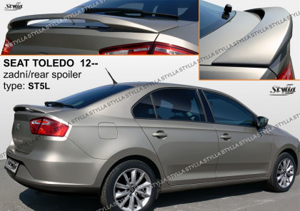Spoiler zadní kapoty, křídlo Stylla SEAT Toledo 12-