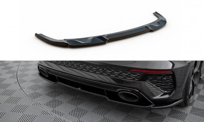 Spoiler zadního nárazniku Audi RS3 Sportback 8Y černý lesklý plast