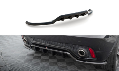 Spoiler zadního nárazniku Jaguar E-Pace R-Dynamic Mk1 černý lesklý plast