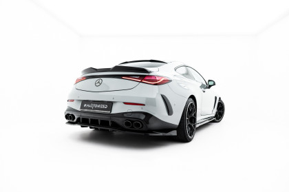 Spoiler zadního narázníku Mercedes-AMG CLE 53 Aero C236 černý lesklý plast