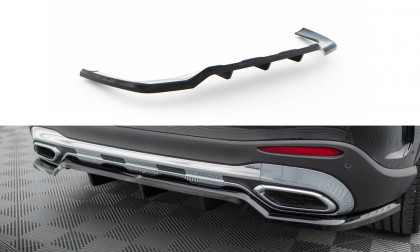 Spoiler zadního nárazniku Mercedes-Benz GLC AMG-Line X254 černý lesklý plast
