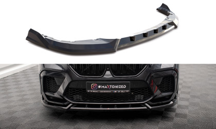 Spojler pod nárazník lipa V.2 BMW X6 M F96 carbon look
