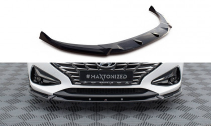 Spojler pod nárazník lipa V.2 Hyundai I30 Mk3 Facelift černý lesklý plast