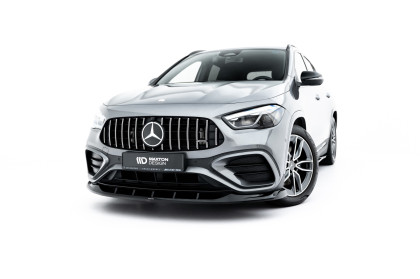 Spojler pod nárazník lipa V.2 Mercedes-AMG GLA 35 H247 Facelift černý lesklý plast