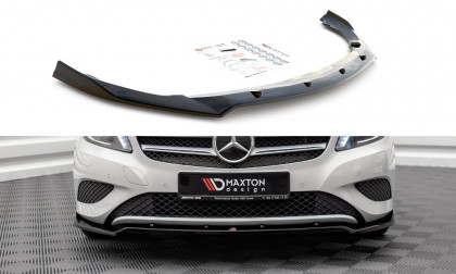 Spojler pod nárazník lipa V.2 Mercedes-Benz A W176 černý lesklý plast