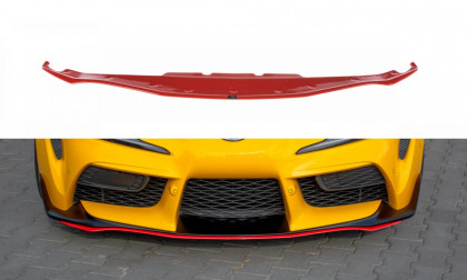 Spojler pod nárazník lipa V.3 Toyota Supra Mk5 2019- černý lesklý plast