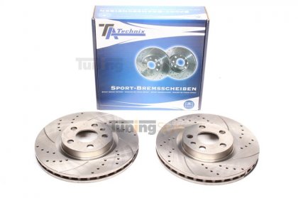 Sportovní brzdové kotouče TA Technix -Přední 281mm Peugeot 806 , Expert