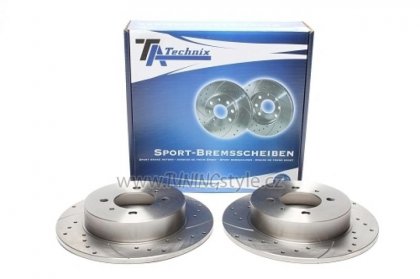 Sportovní brzdové kotouče TA Technix - zadní 231mm - Mazda 323/MX-5