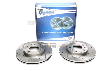 Sportovní brzdové kotouče TATechnix-Přední 273,5mm Mazda 323F VI,323S VI,626 V SW,Mazda 6,Premacy