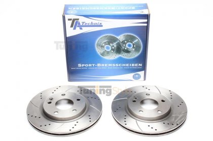Sportovní brzdové kotouče TATechnix-Přední 276mm Mercedes-Benz A W168