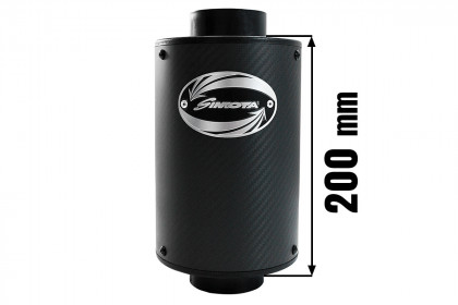 Sportovní filtr carbon 200x130 77mm