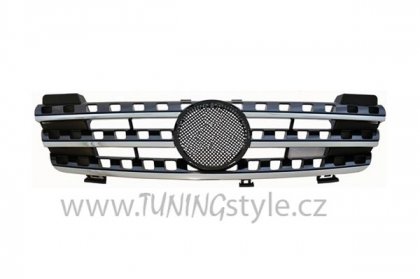 Sportovní maska Mercedes-Benz W164 05-11 chrom/černá AMG look