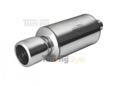 Sportovní výfuk ULTER SPORT Univerzální nerezové délka tlumiče 330mm koncovka 100mm