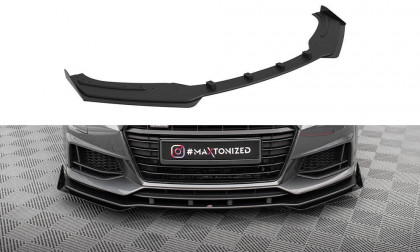 Street pro spojler pod nárazník lipa + flaps Audi TT S / S-Line 8S černo červený