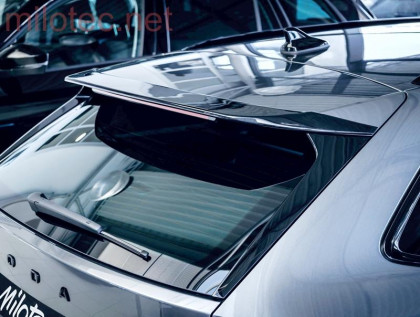 Střešní spoiler - černý lesklý "klavírlak", Octavia IV. Combi / RS Combi 2020-