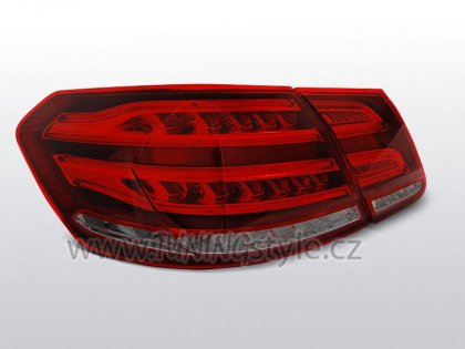 Zadní světla LED Bar, blinkr Mercedes-Benz E W212 sedan 09-13 červená/kouřová