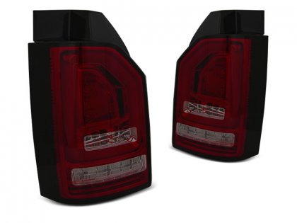 Zadní světla LED BAR SEQ VW T6 15- červená/kouřová (žárovky)