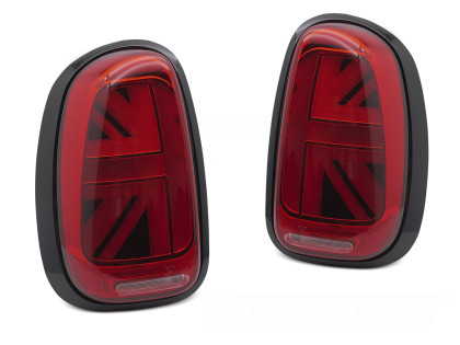 Zadní světla LED, dynamický blinkr pro MINI Cooper R60 2010-2016 červená