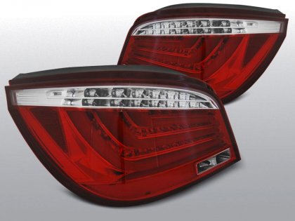 Zadní světla LED LightBar BMW E60 sedan 03-07 červená
