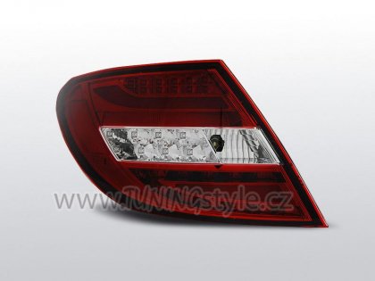Zadní světla LED Lightbar Mercedes-Benz W204 kombi 07-11 černá/kouřová
