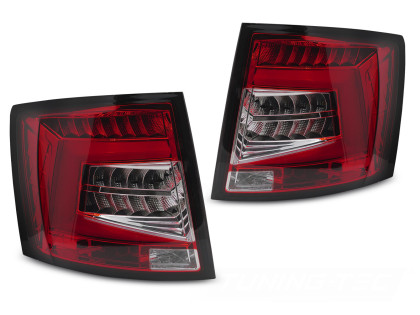 Zadní světla LED pro ŠKODA OCTAVIA III 2012-2016 kombi OEM LED, červené