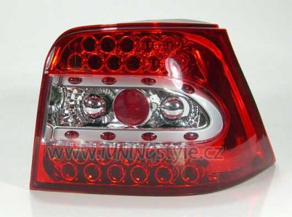 Zadní světla LED VW GOLF IV/4 červená