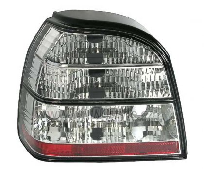 Zadní světla VW GOLF 3 chrom krystal