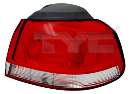 Zadní světlo pravé - VW GOLF VI 2008-2014 HB červené
